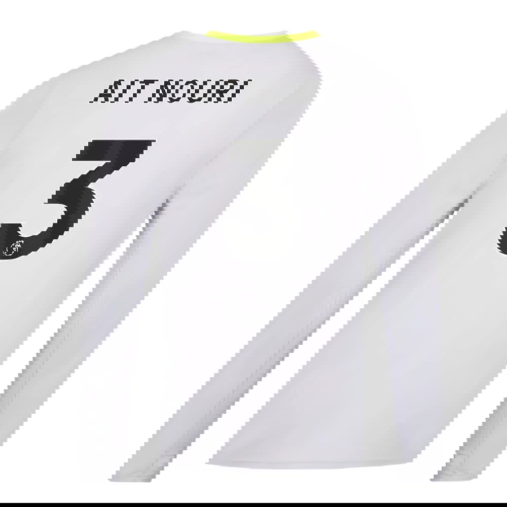 2024-2025 Wolves Players Training Long Sleeved Tee (Grey) (Ait Nouri 3)