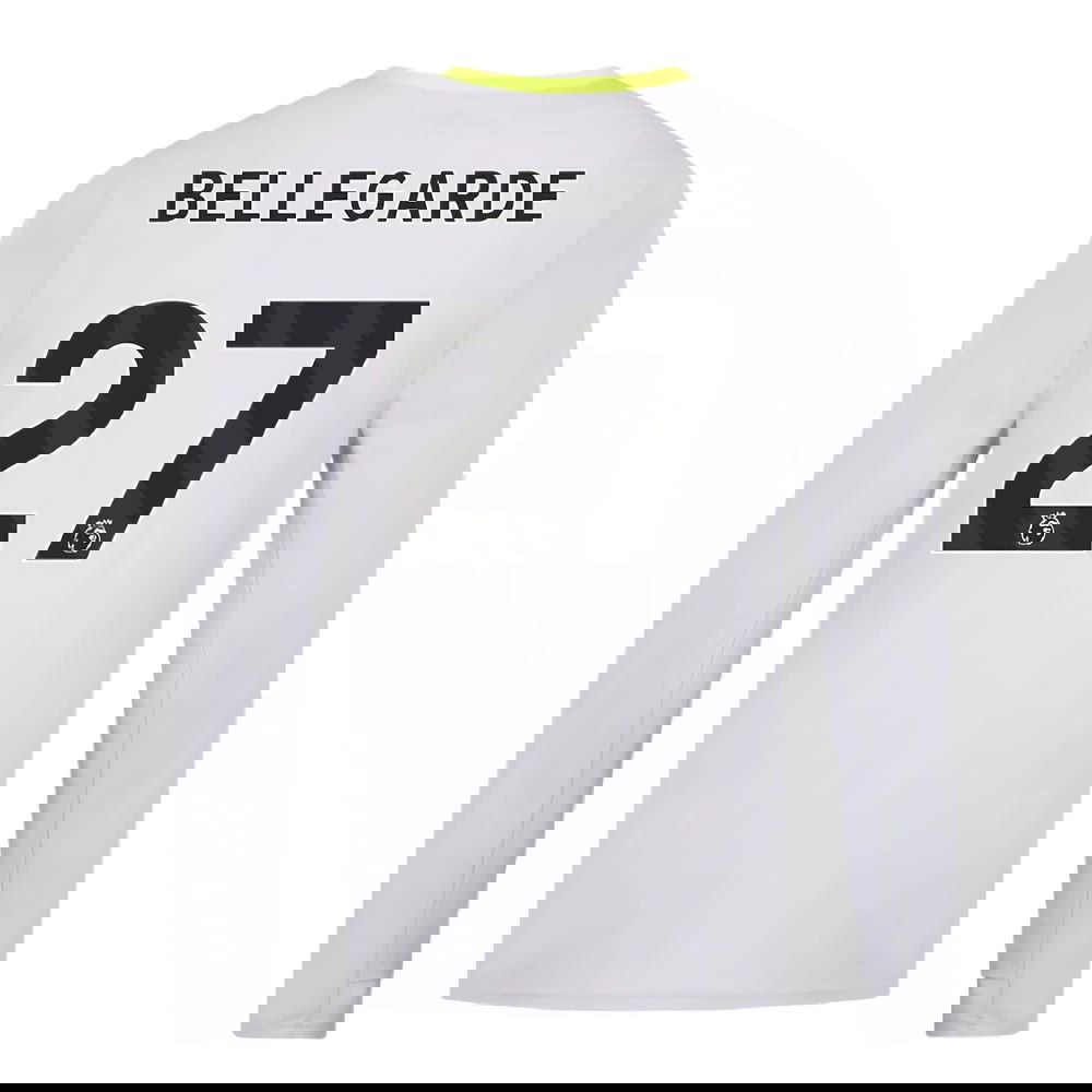 2024-2025 Wolves Players Training Long Sleeved Tee (Grey) (Bellegarde 27)