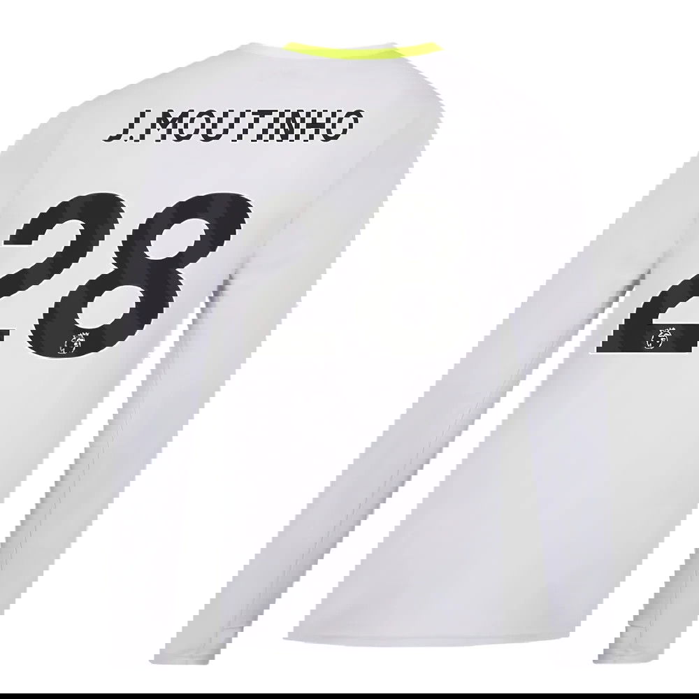 2024-2025 Wolves Players Training Long Sleeved Tee (Grey) (J.Moutinho 28)
