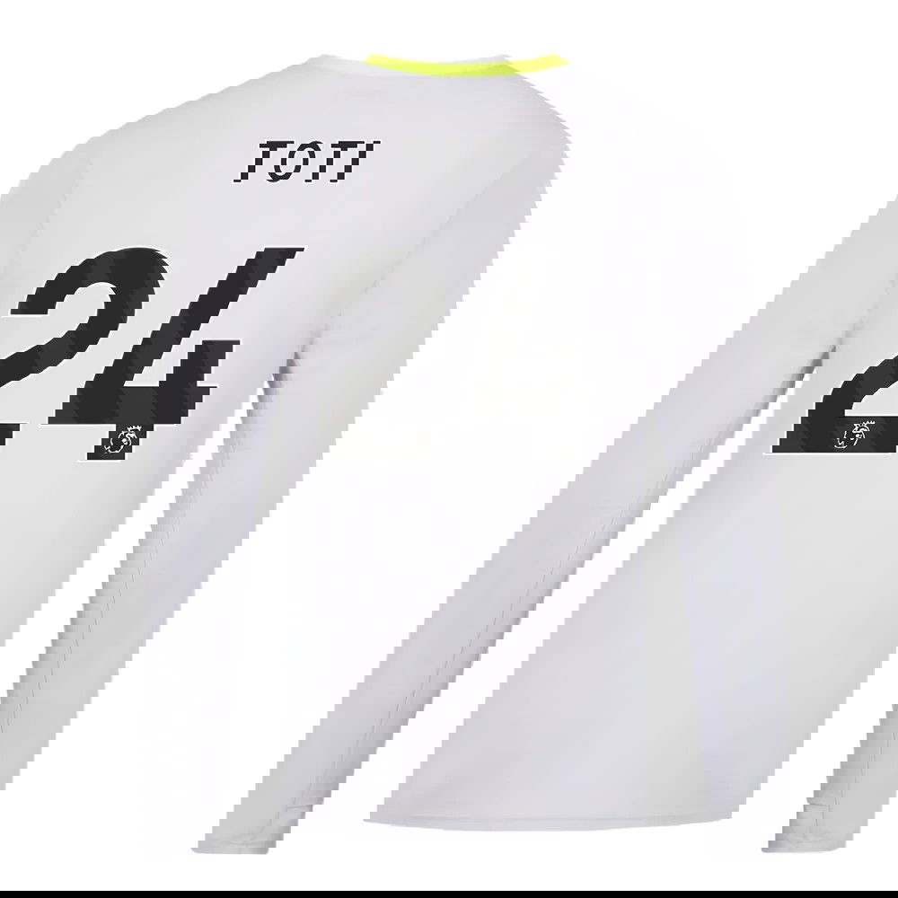 2024-2025 Wolves Players Training Long Sleeved Tee (Grey) (Toti 24)