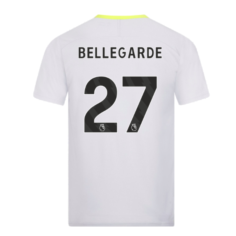 2024-2025 Wolves Players Training Shirt (Grey) (Bellegarde 27)