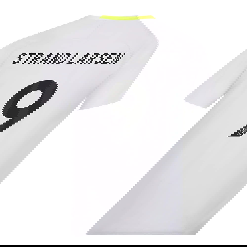 2024-2025 Wolves Players Training Shirt (Grey) (Strand Larsen 9)