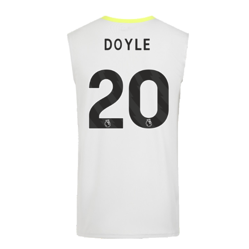 2024-2025 Wolves Players Training Vest (Grey) (Doyle 20)