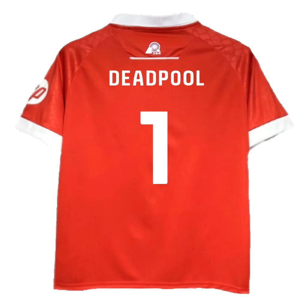 2024-2025 Wrexham Home Shirt (Deadpool 1)