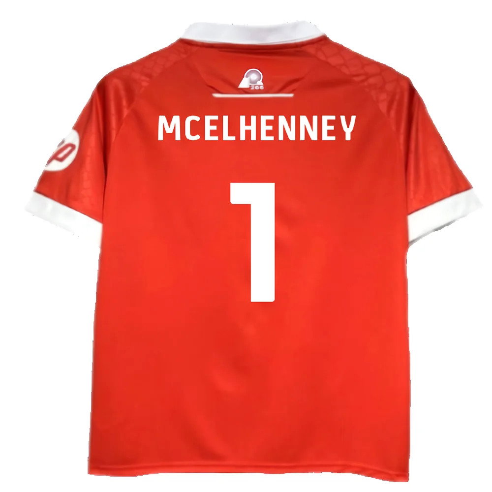 2024-2025 Wrexham Home Shirt (McElhenney 1)