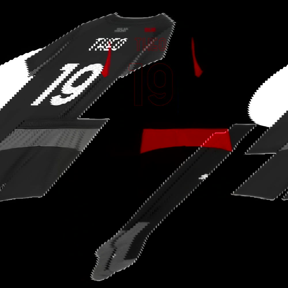 2025-2026 AC Milan Home Mini Kit (Theo 19)