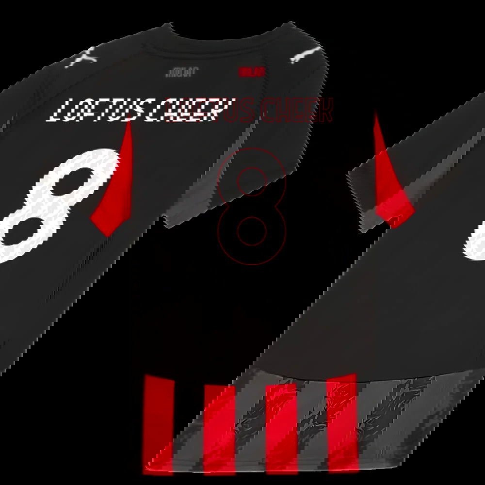 2025-2026 AC Milan Home Shirt (Kids) (Loftus Cheek 8)