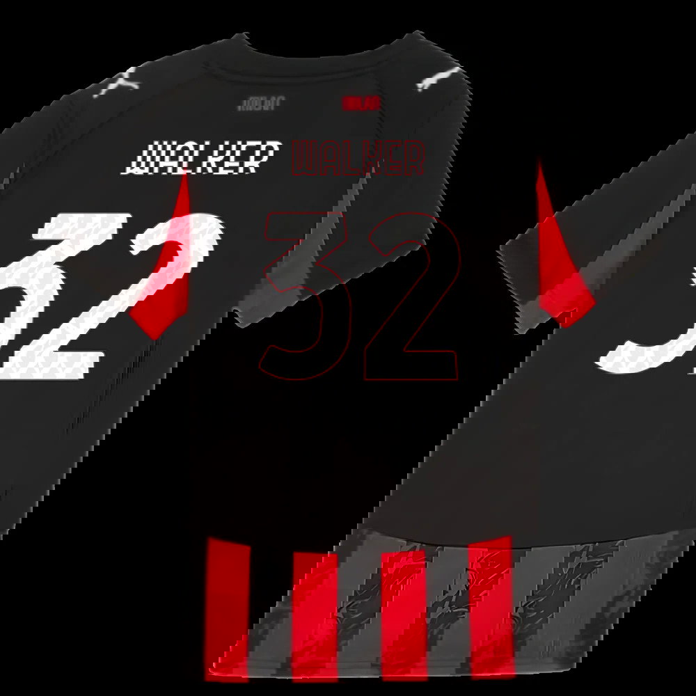 2025-2026 AC Milan Home Shirt (Kids) (Walker 32)