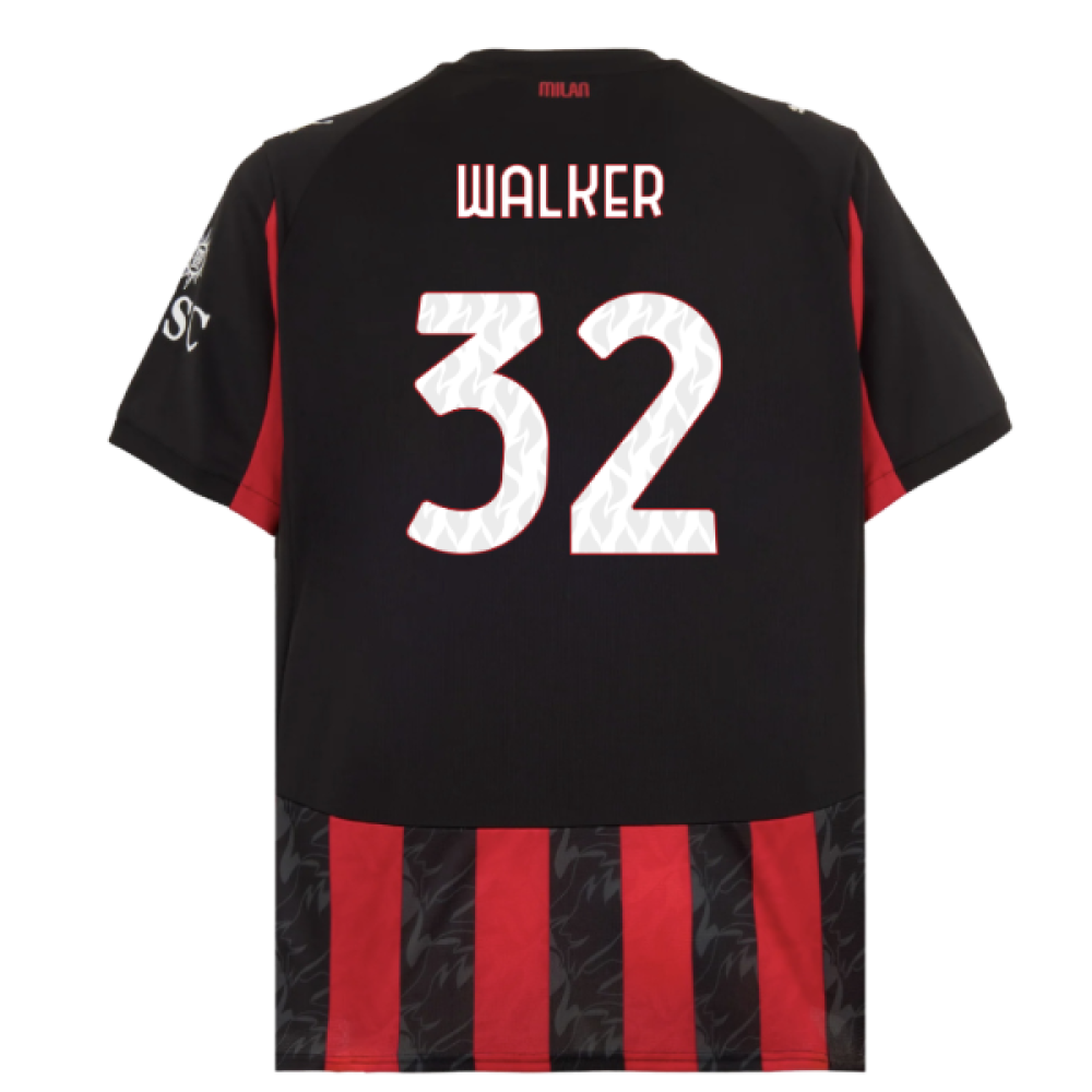 2025-2026 AC Milan Home Shirt (Walker 32)