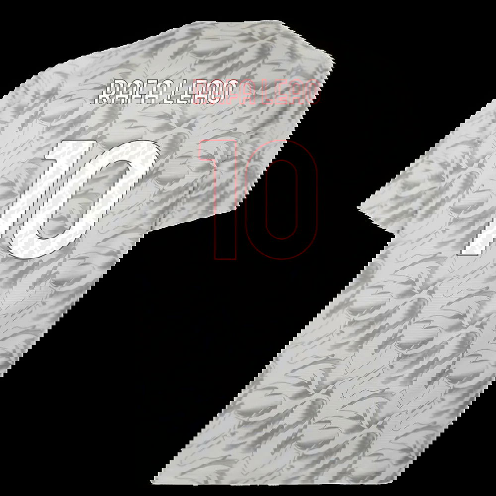 2025-2026 AC Milan Warm Up Jersey (Smokey Gray) (Rafa Leao 10)