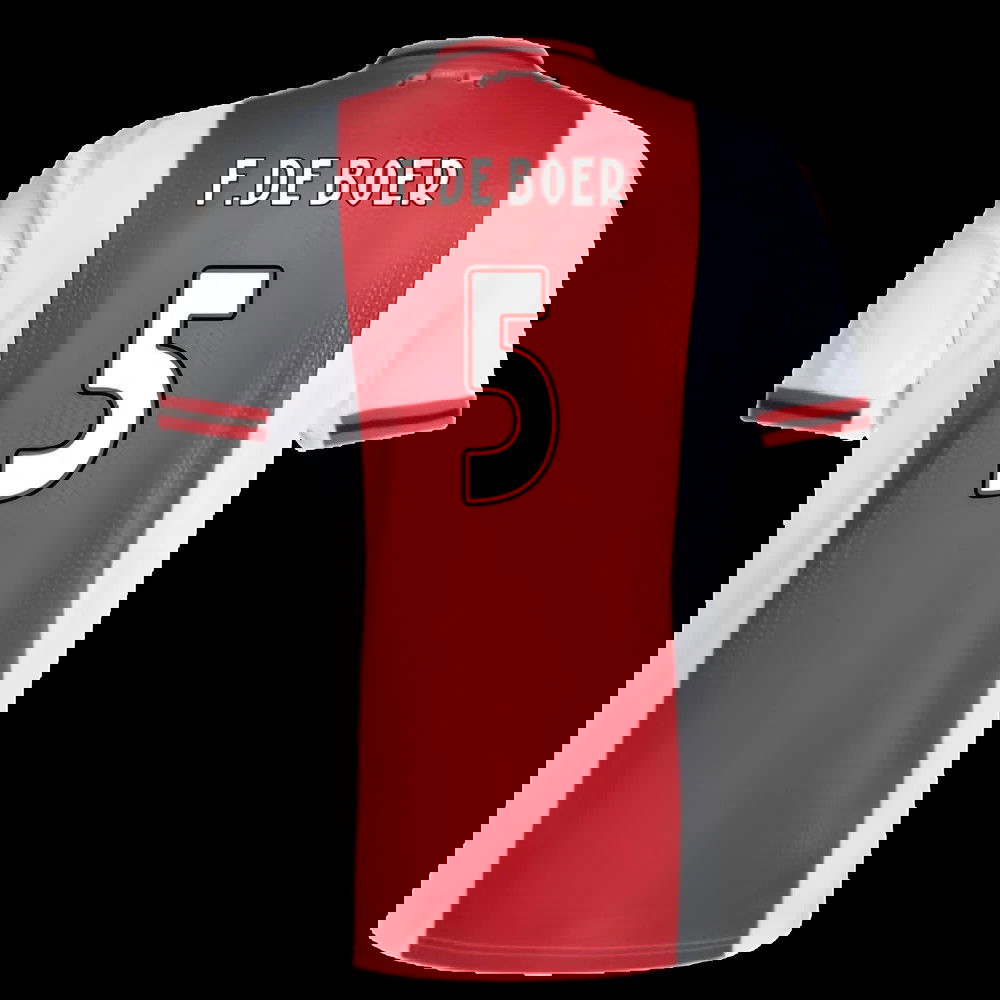 2025-2026 Ajax Home Shirt (F.De Boer 5)