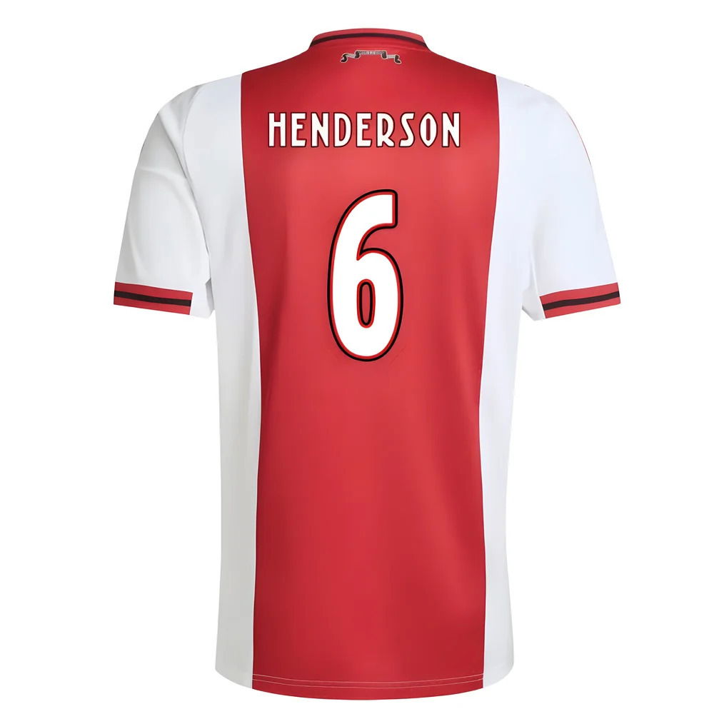 2025-2026 Ajax Home Shirt (Henderson 6)