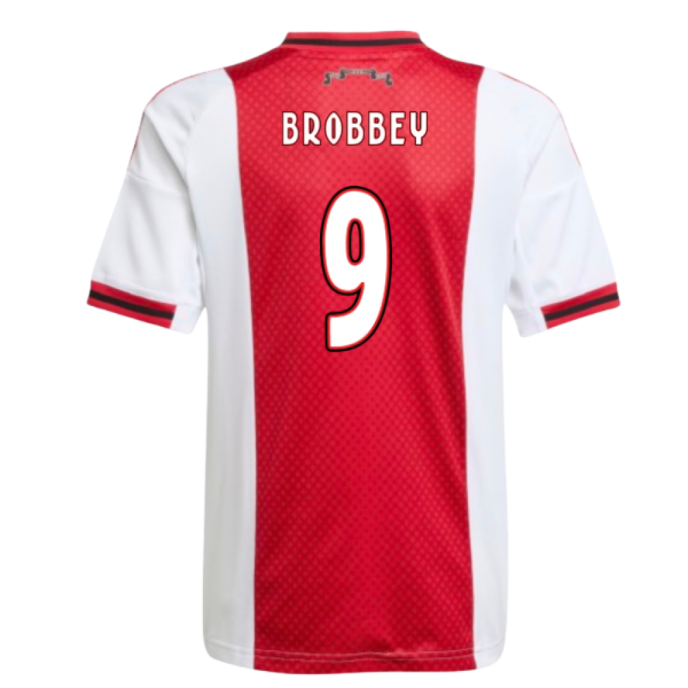 2025-2026 Ajax Home Shirt (Kids) (Brobbey 9)