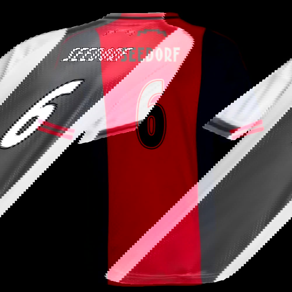 2025-2026 Ajax Home Shirt (Kids) (Seedorf 6)