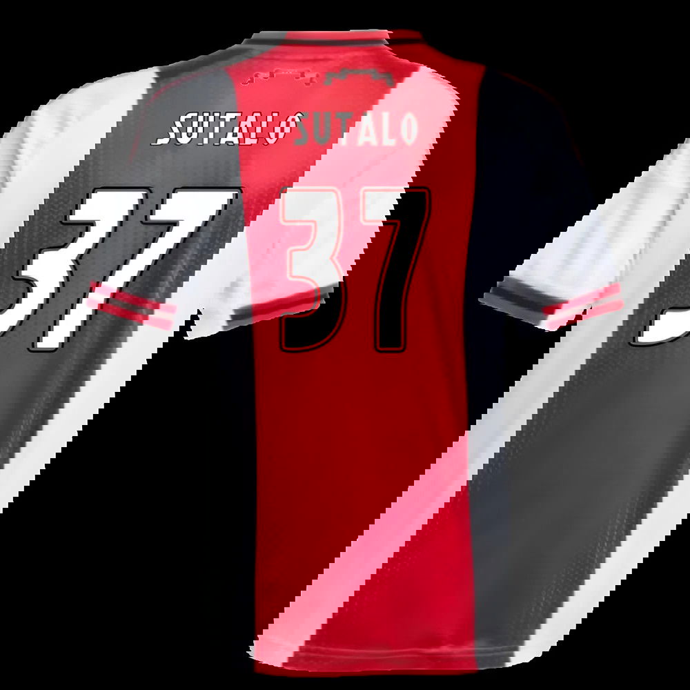 2025-2026 Ajax Home Shirt (Kids) (Sutalo 37)
