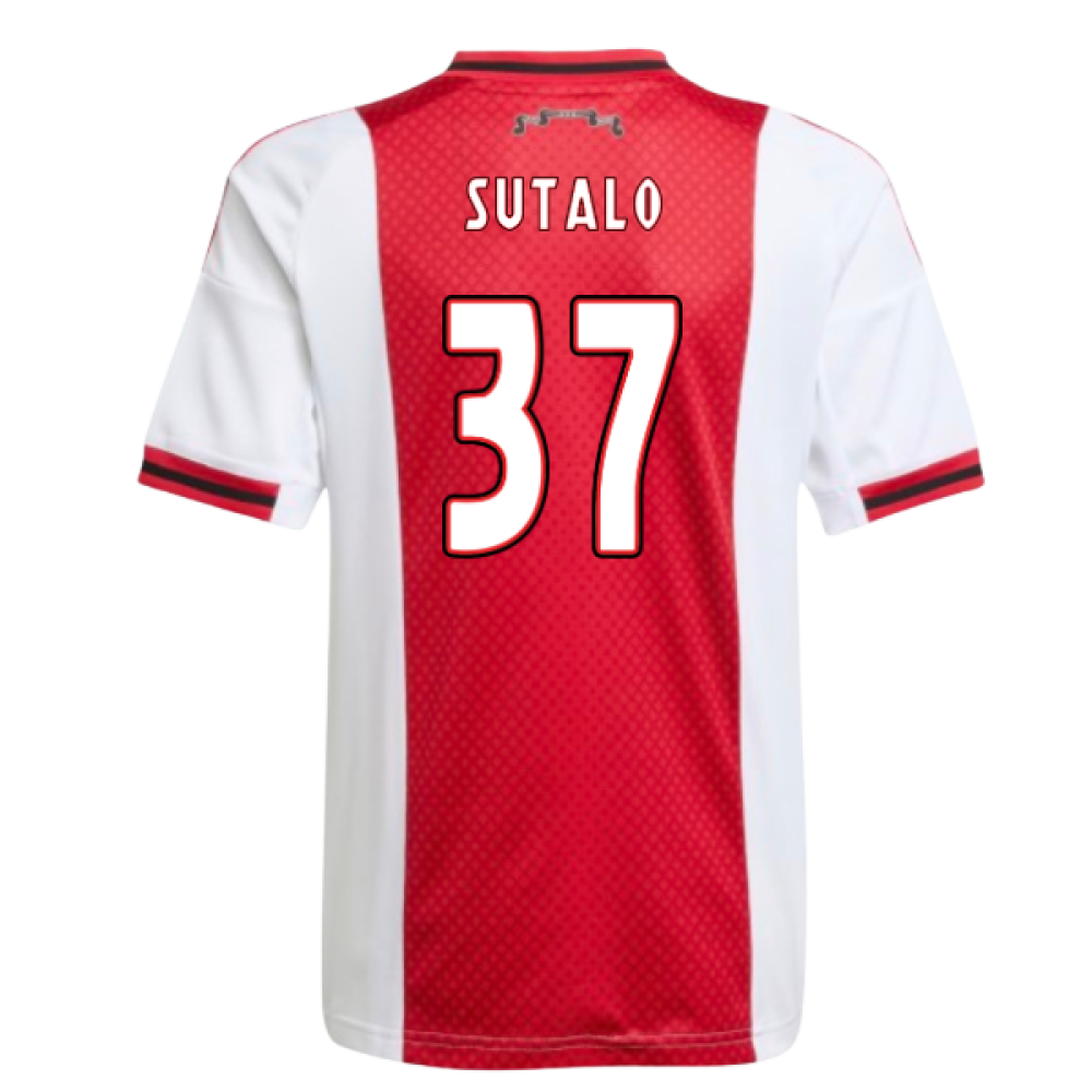 2025-2026 Ajax Home Shirt (Kids) (Sutalo 37)