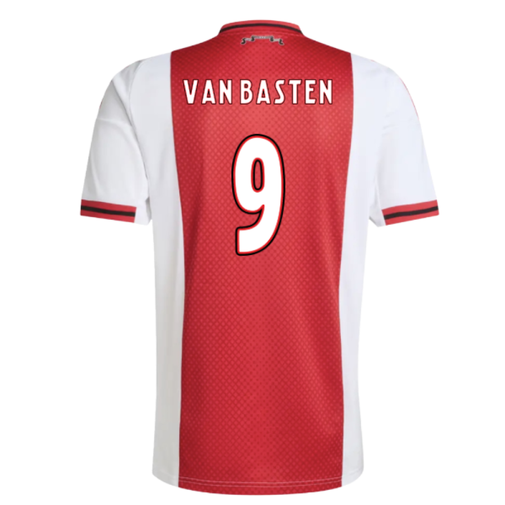2025-2026 Ajax Home Shirt (Van Basten 9)