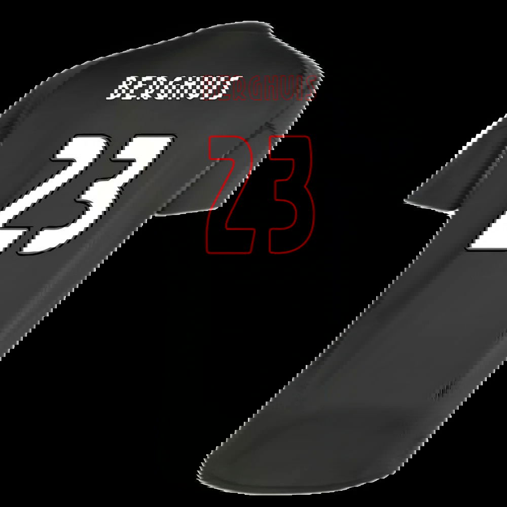 2025-2026 Ajax Training Shirt (Black) (Berghuis 23)