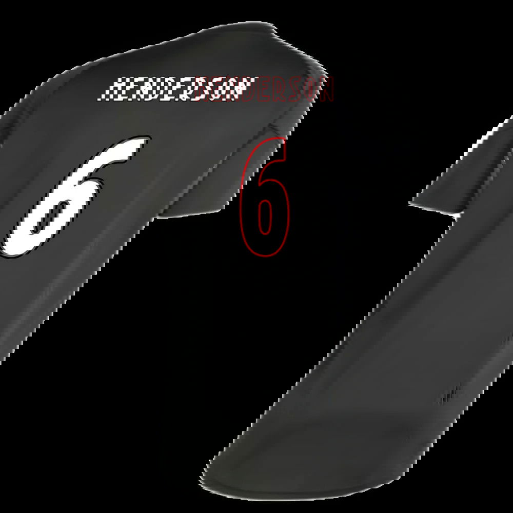 2025-2026 Ajax Training Shirt (Black) (Henderson 6)