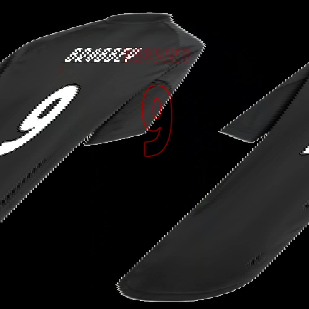 2025-2026 Ajax Training Shirt (Black) - Kids (Brobbey 9)