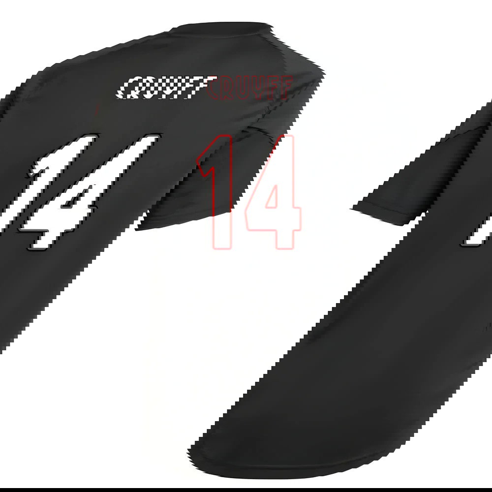 2025-2026 Ajax Training Shirt (Black) - Kids (Cruyff 14)