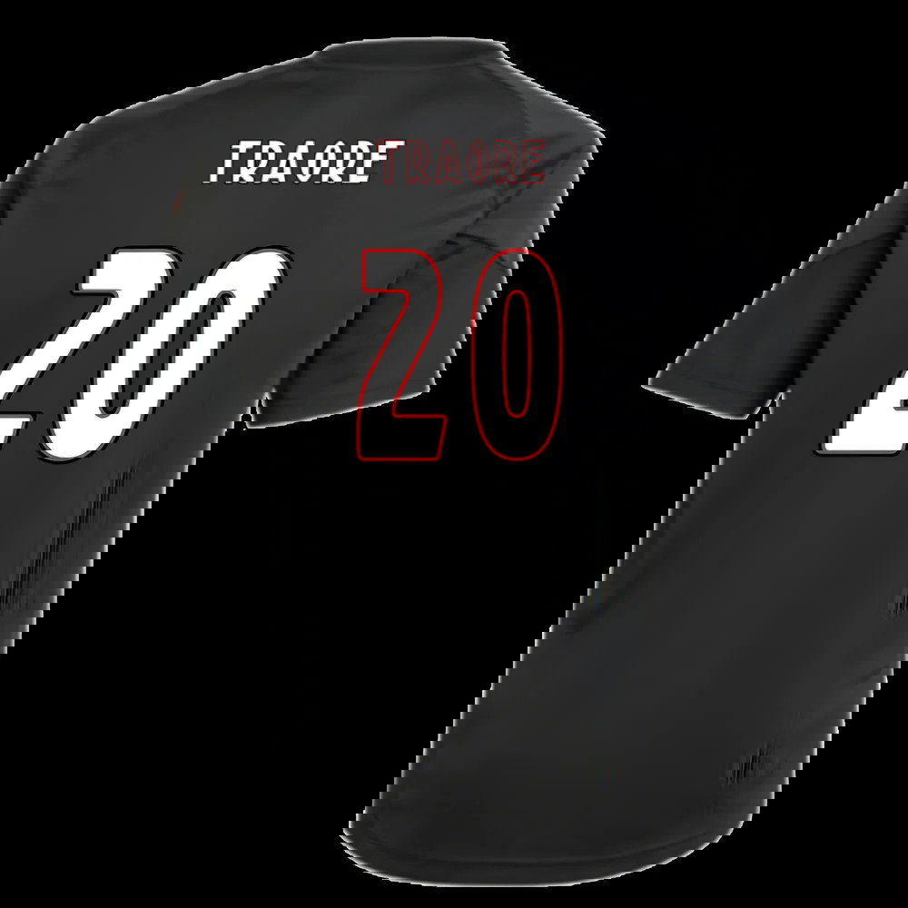 2025-2026 Ajax Training Shirt (Black) - Kids (Traore 20)