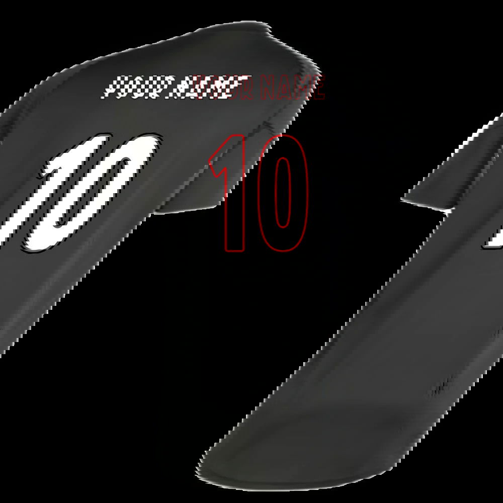 2025-2026 Ajax Training Shirt (Black) (Your Name)