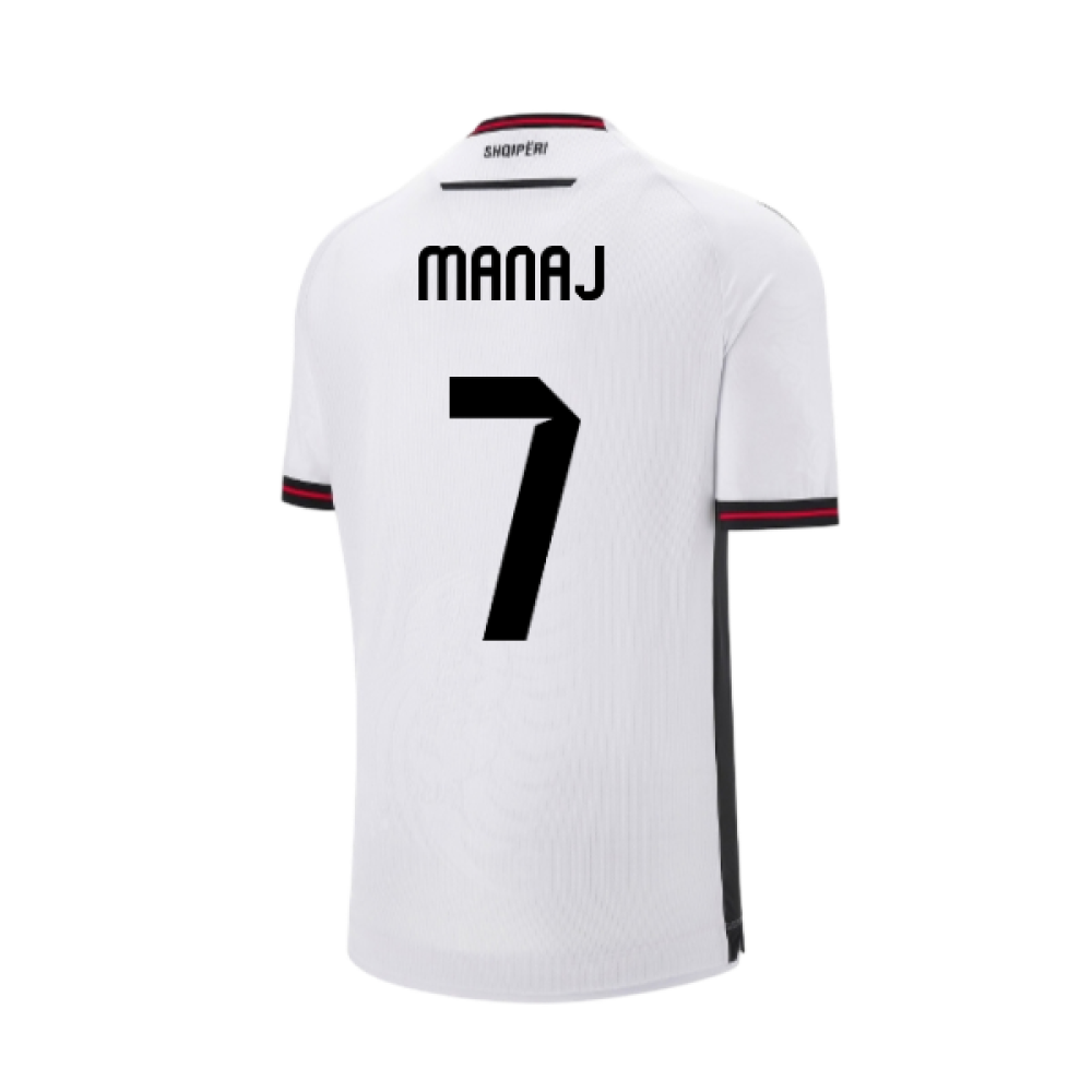 2025-2026 Albania Away Shirt (Kids) (Manaj 7)