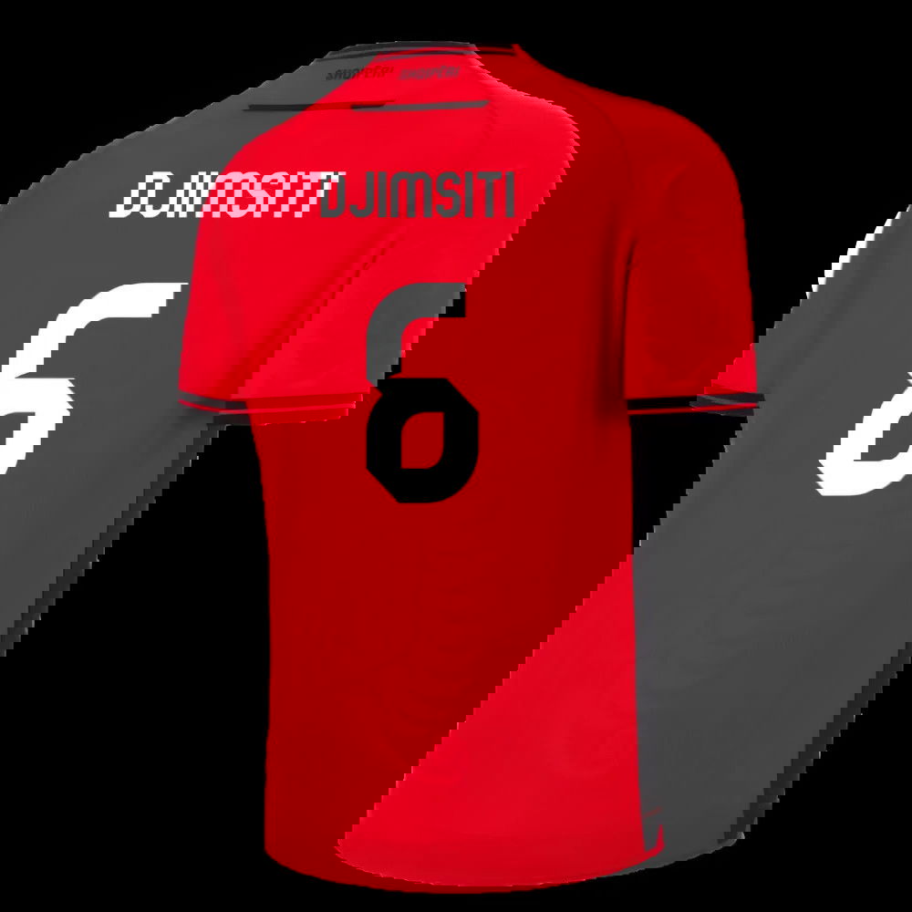 2025-2026 Albania Home Shirt (Djimsiti 6)