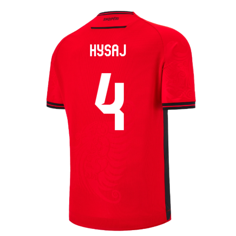 2025-2026 Albania Home Shirt (Hysaj 4)