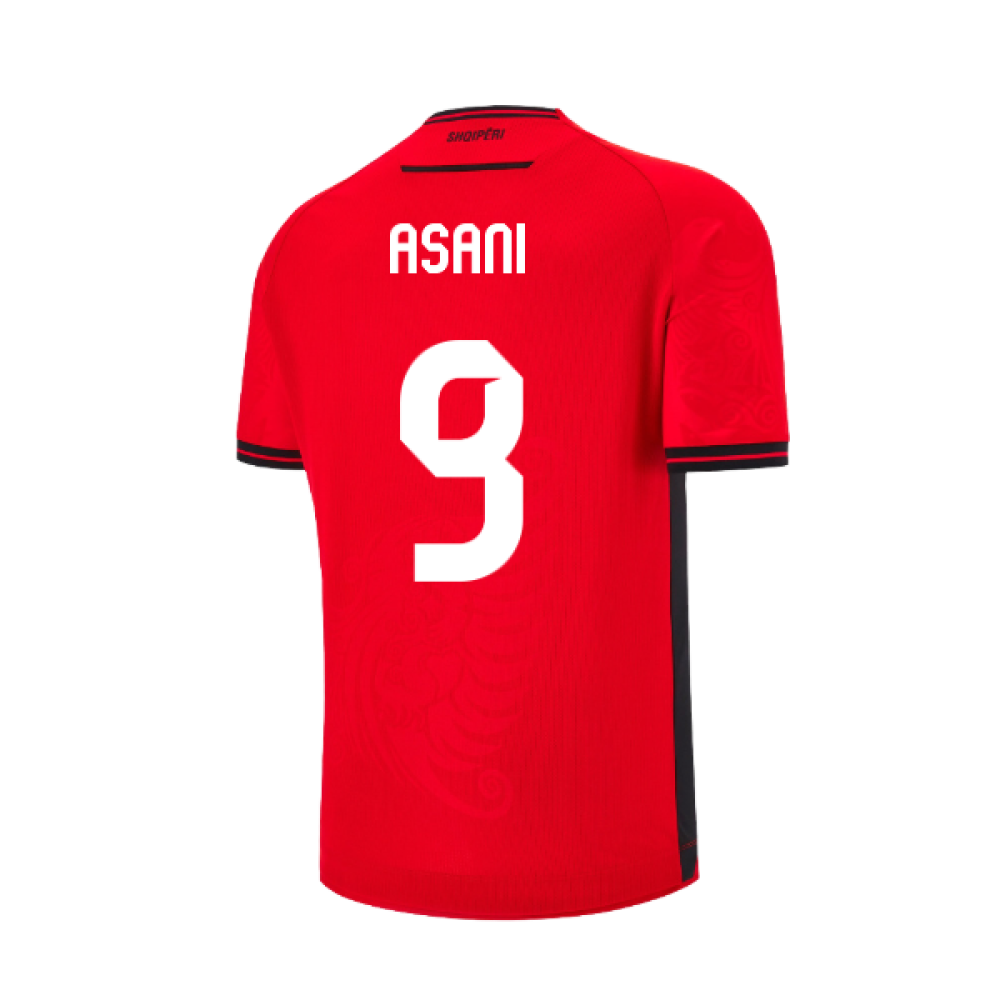 2025-2026 Albania Home Shirt (Kids) (Asani 9)