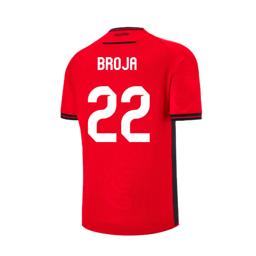 2025-2026 Albania Home Shirt (Kids) (Broja 22)