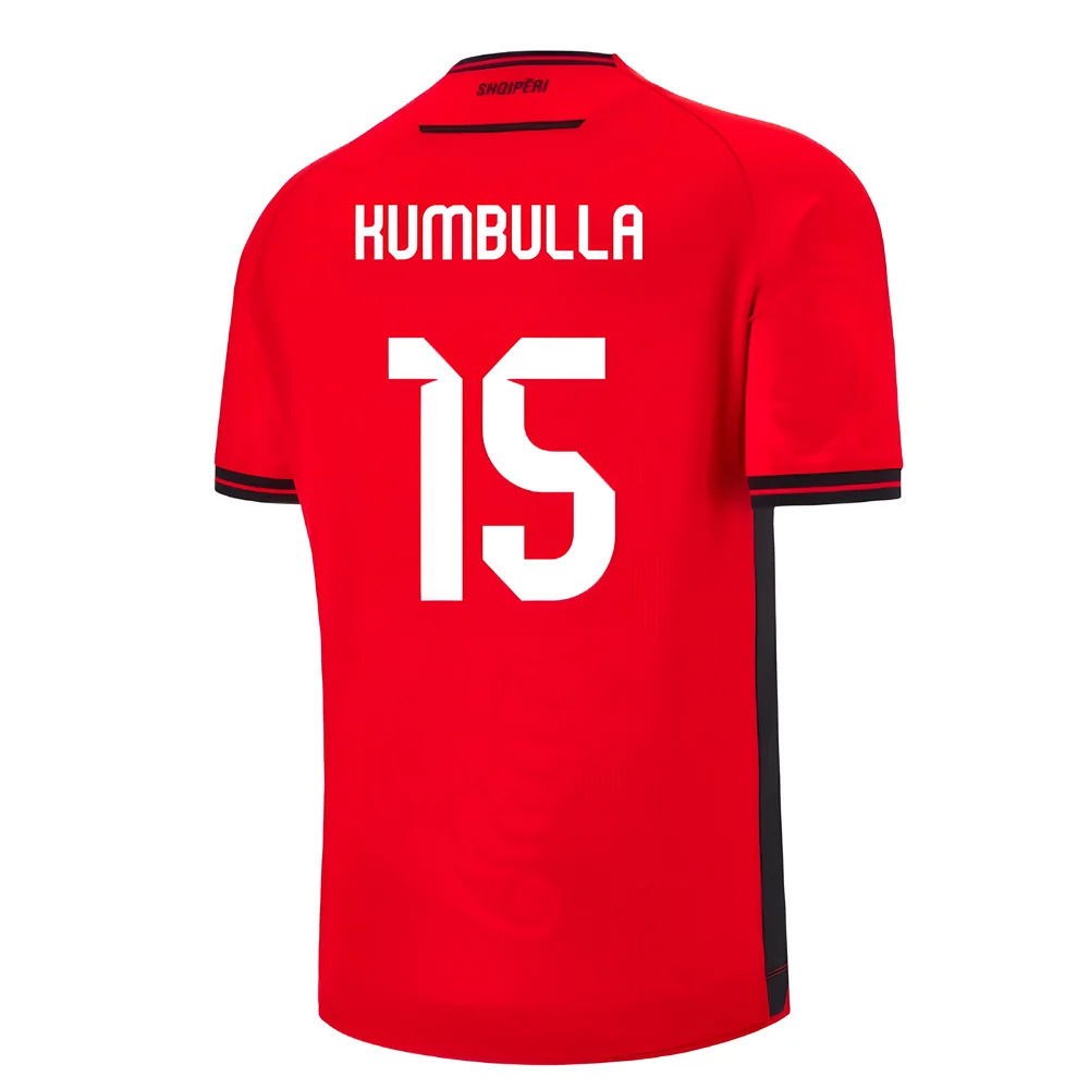 2025-2026 Albania Home Shirt (Kumbulla 15)