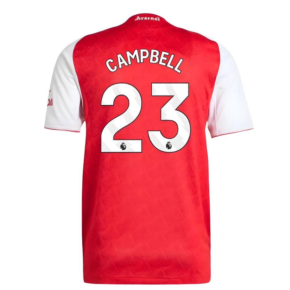 2025-2026 Arsenal Authentic Home Shirt (Campbell 23)