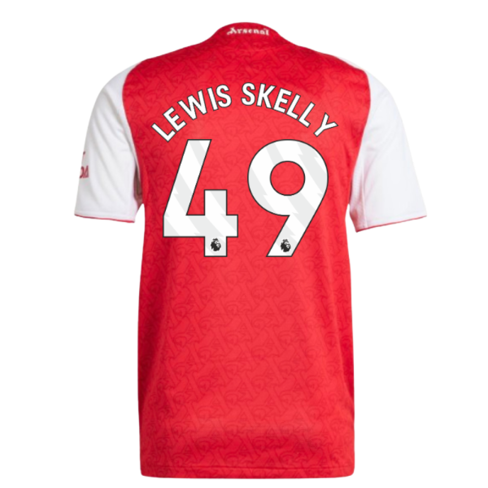 2025-2026 Arsenal Authentic Home Shirt (Lewis Skelly 49)