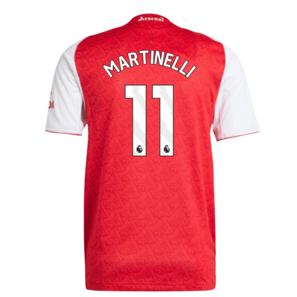 2025-2026 Arsenal Authentic Home Shirt (Martinelli 11)