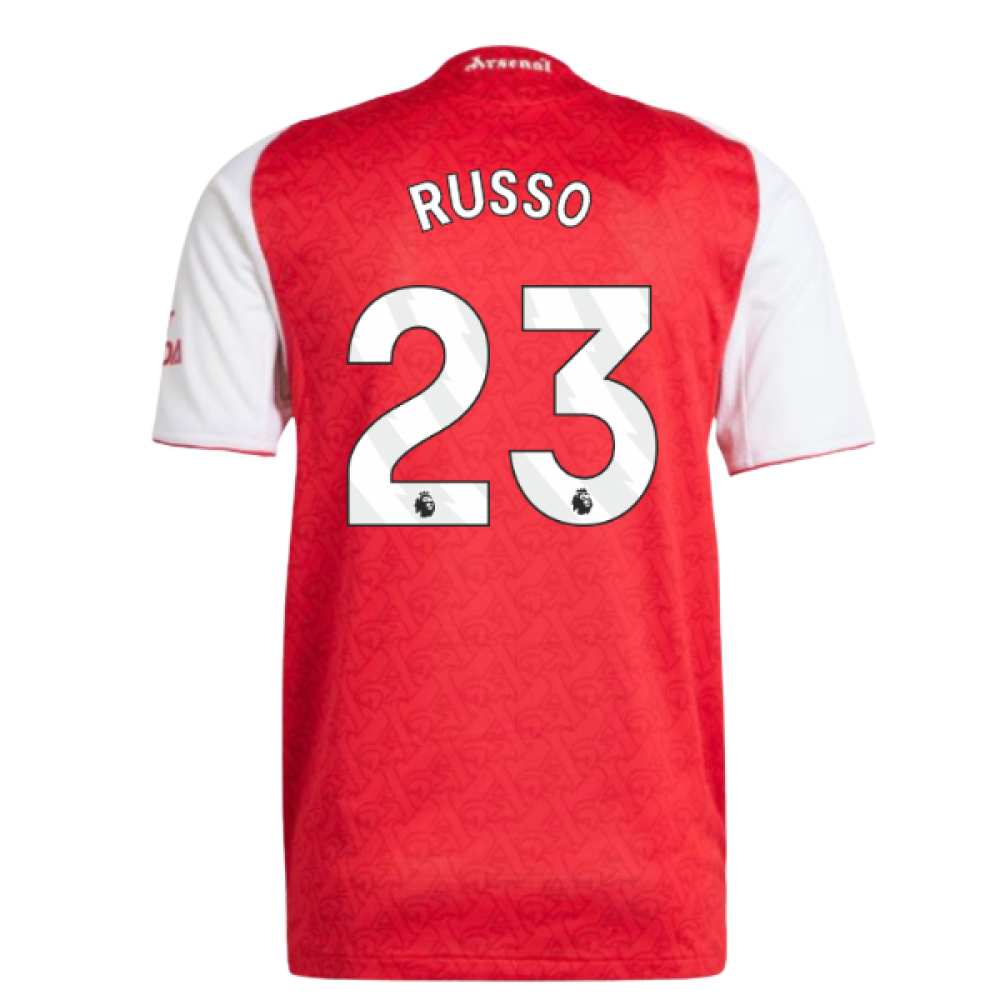 2025-2026 Arsenal Authentic Home Shirt (Russo 23)