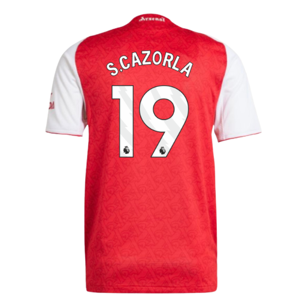 2025-2026 Arsenal Authentic Home Shirt (S.Cazorla 19)