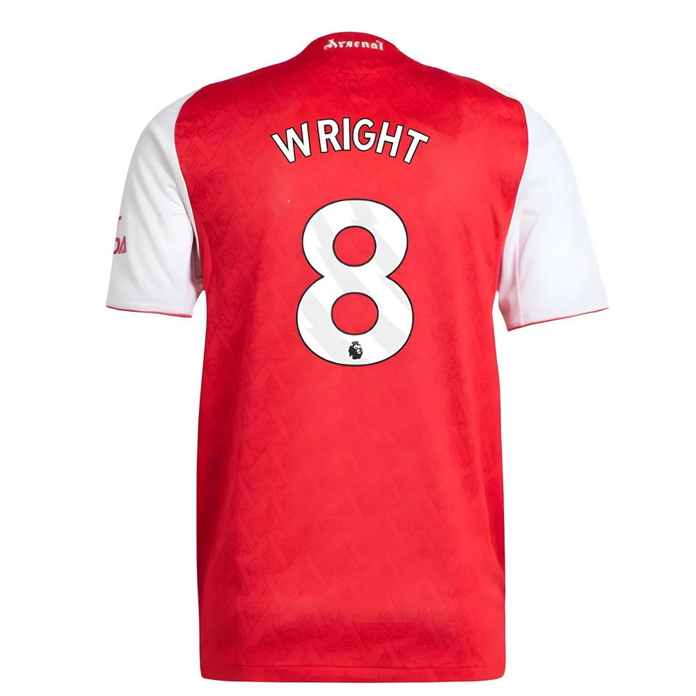 2025-2026 Arsenal Authentic Home Shirt (Wright 8)