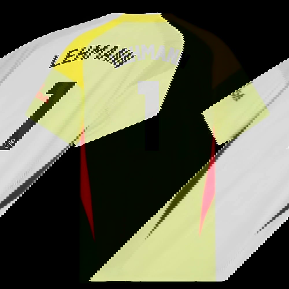 2025-2026 Arsenal Home Goalkeeper Shirt (Yellow) (Lehmann 1)