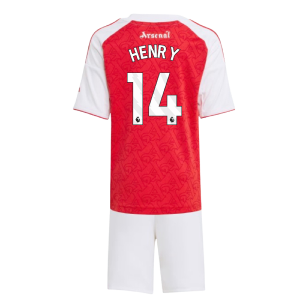 2025-2026 Arsenal Home Mini Kit (Henry 14)