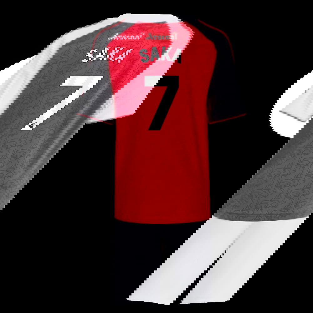 2025-2026 Arsenal Home Mini Kit (Saka 7)