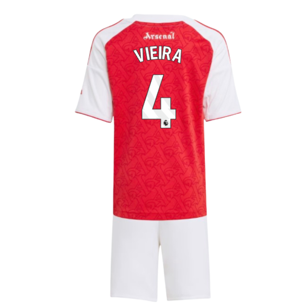 2025-2026 Arsenal Home Mini Kit (Vieira 4)