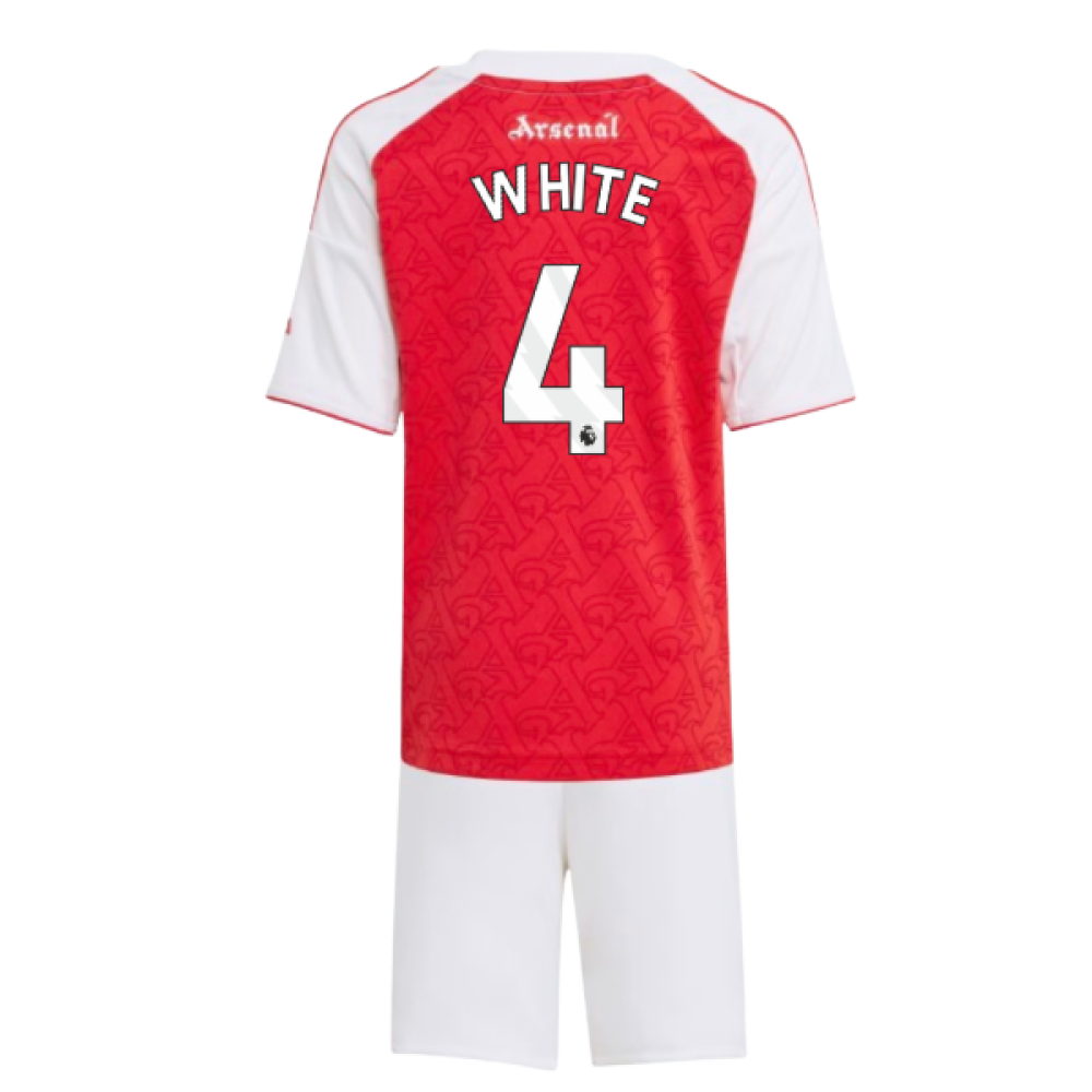 2025-2026 Arsenal Home Mini Kit (White 4)