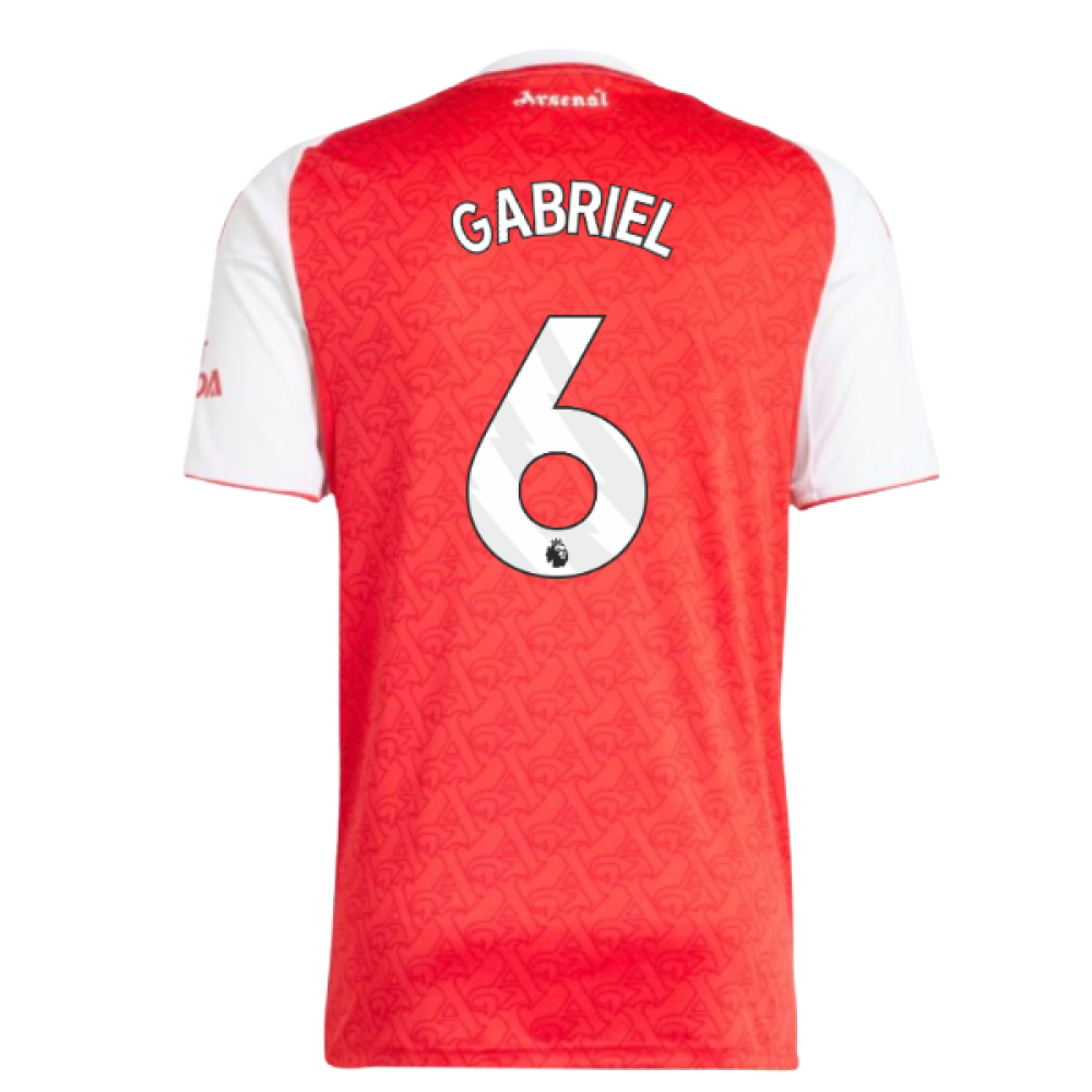 2025-2026 Arsenal Home Shirt (Gabriel 6)
