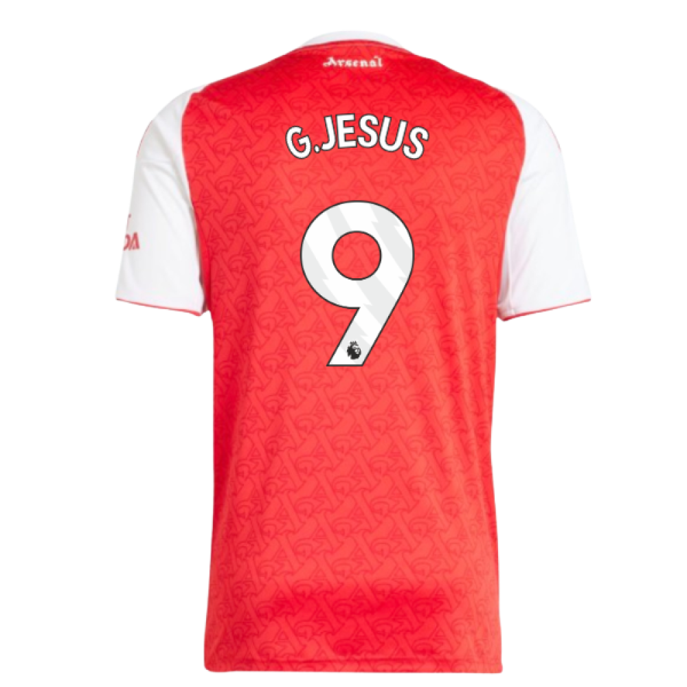 2025-2026 Arsenal Home Shirt (G.Jesus 9)