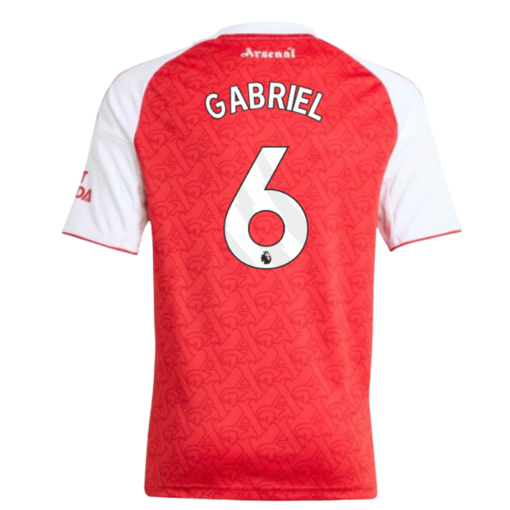 2025-2026 Arsenal Home Shirt (Kids) (Gabriel 6)