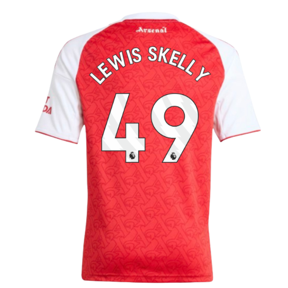 2025-2026 Arsenal Home Shirt (Kids) (Lewis Skelly 49)