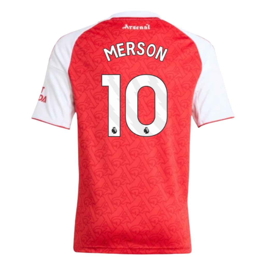 2025-2026 Arsenal Home Shirt (Kids) (Merson 10)