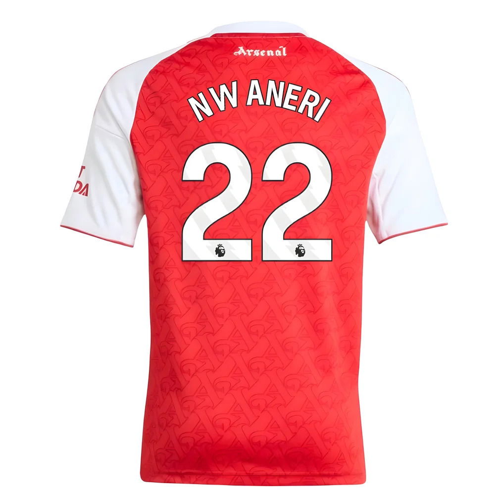 2025-2026 Arsenal Home Shirt (Kids) (Nwaneri 22)
